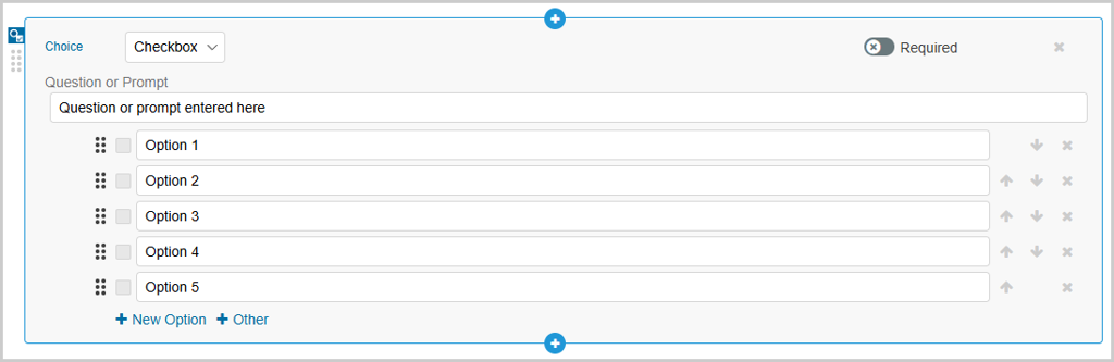 The checkbox option has been increased from 15 to 50 within the Choice Component to use in custom notes and portal forms.