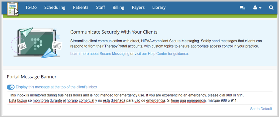 Communicate Securely with Clients 