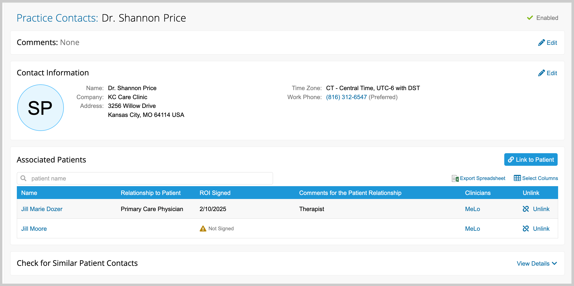 What’s New: Practice Contacts & Outcome Measure Library Enhancements
