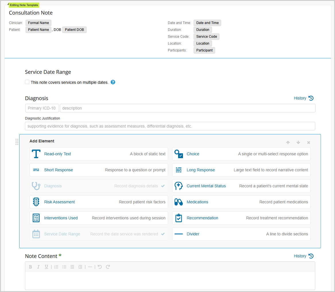 custom-consultation-note