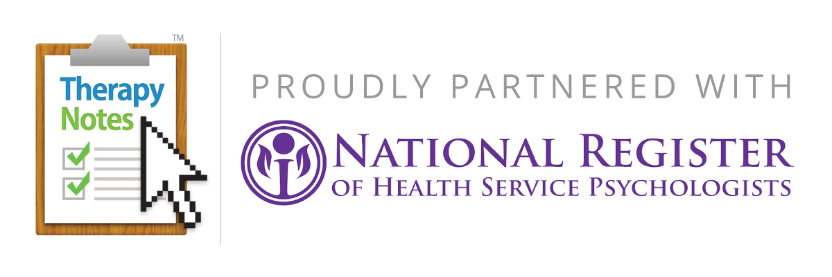 TherapyNotes Partnership with National Register of Health Service Psychologists