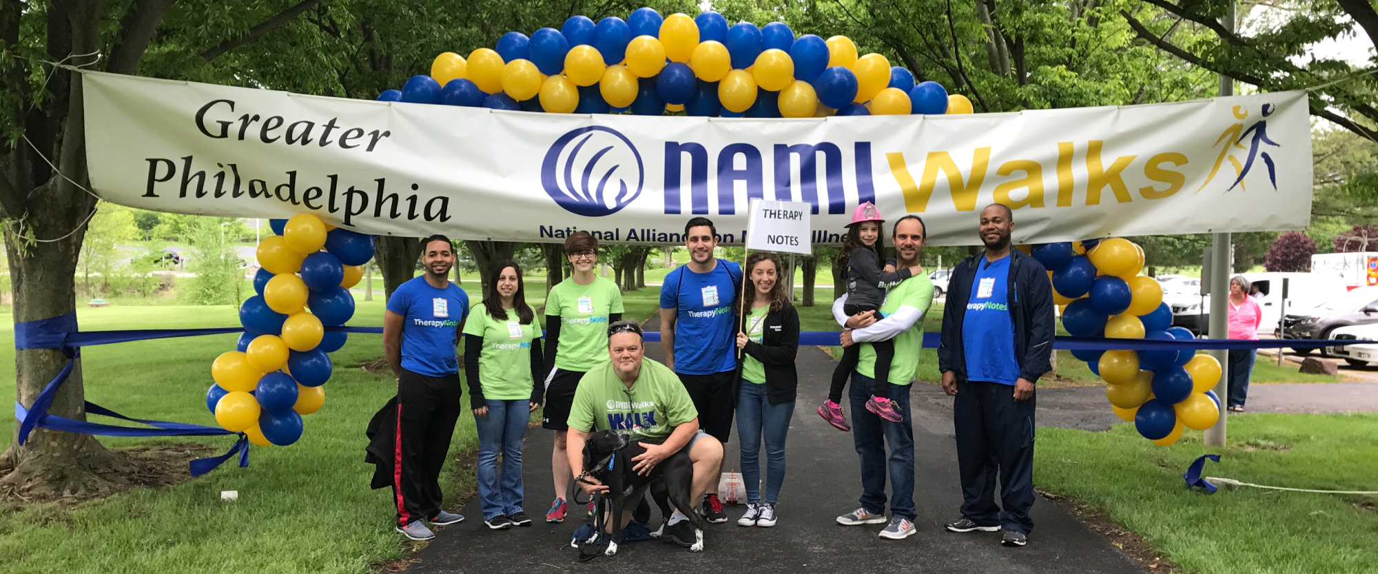 TherapyNotes at NAMIWalks 2017